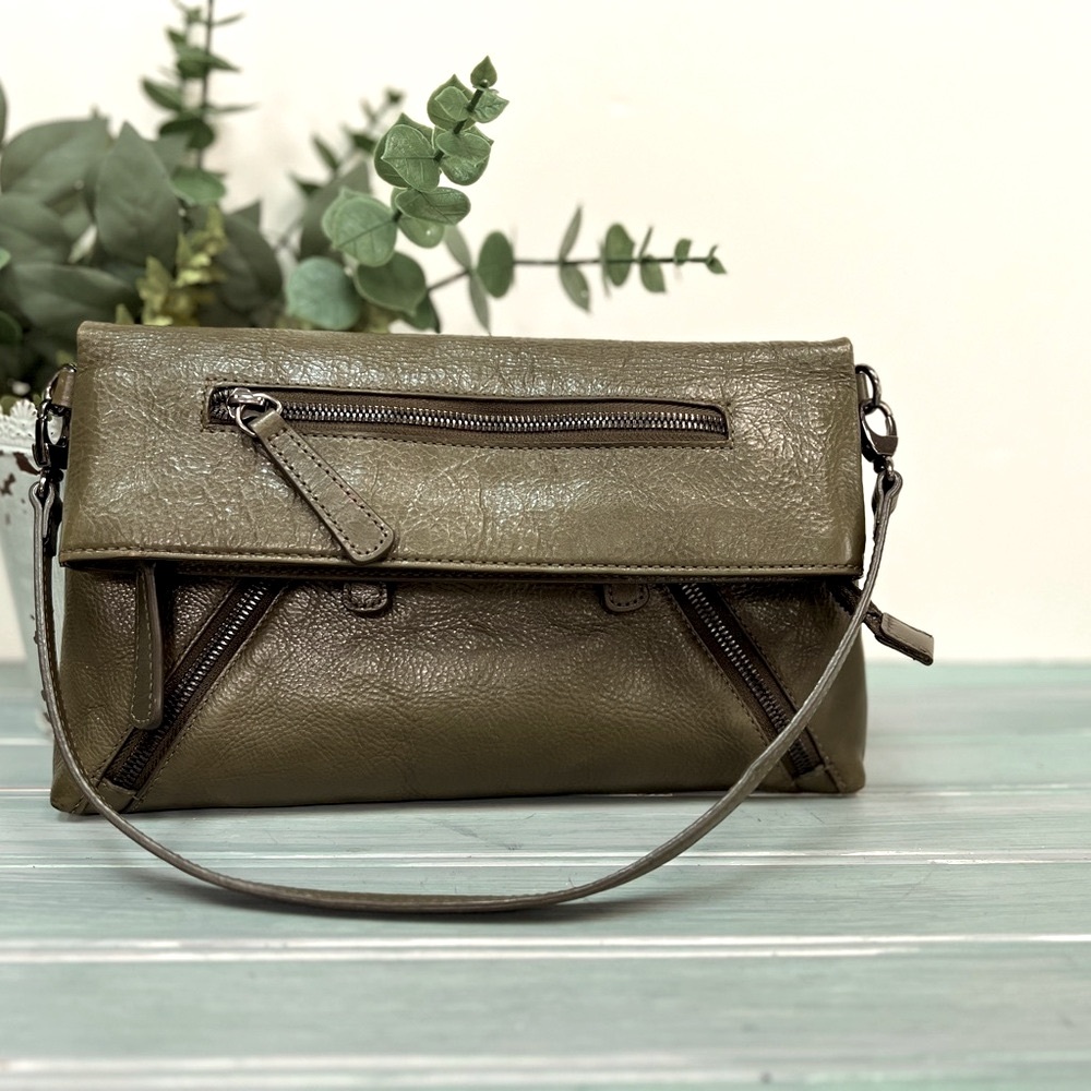 Hobo International Olive Green Leather Bag